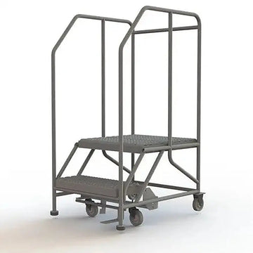 Ballymore WL 2 Step Steel Work Platform 24 X 24 Grip Rails
