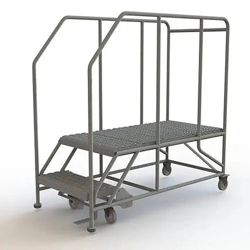 Ballymore WL 2 Step Steel Work Platform 24 X 48 Grip Rails Ballymore