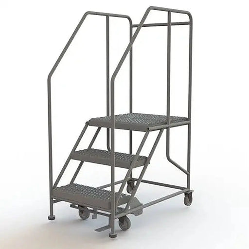 Ballymore WL 3 Step Steel Work Platform 24 X 24 Grip Rails Ballymore