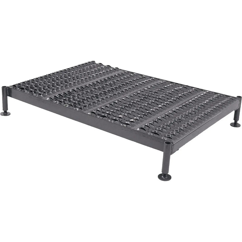 Ballymore WL 4 Step Steel Work Platform 24 X 24 Grip Rails