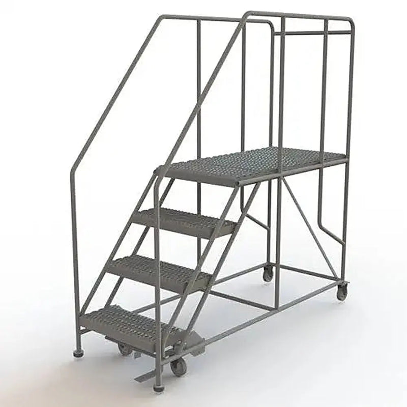 Ballymore WL 4 Step Steel Work Platform 24 X 48 Grip Rails Ballymore