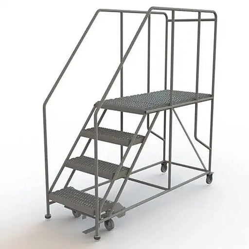 Ballymore WL 4 Step Steel Work Platform 24 X 48 Grip Rails Ballymore