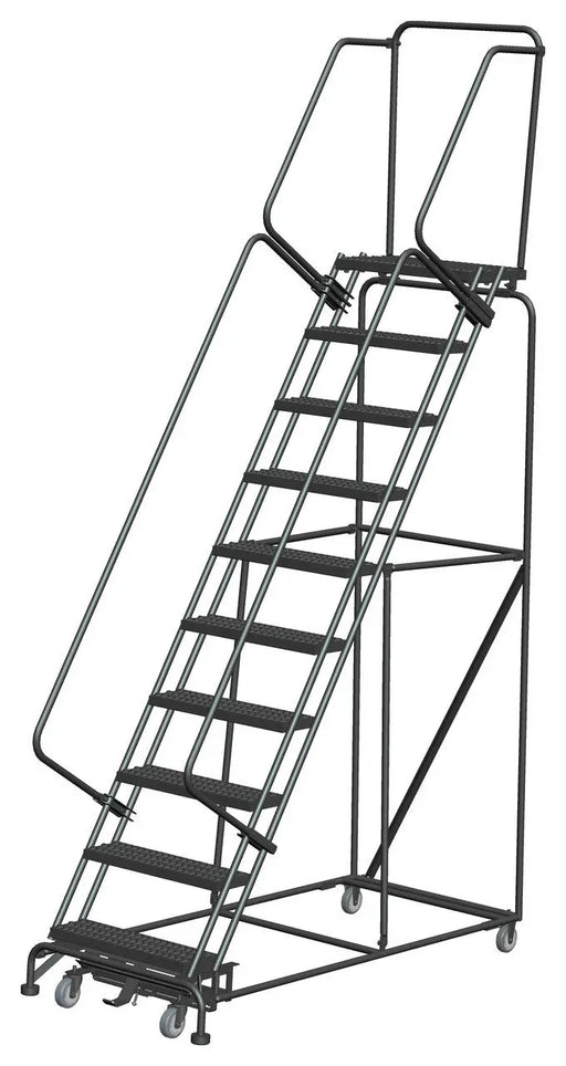 Ballymore Weight-Actuated Steel Rolling Ladder — Grip-Strut Ballymore