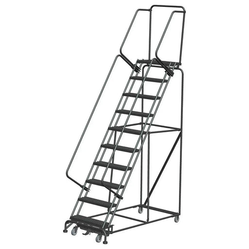 Ballymore Weight-Actuated Steel Rolling Ladder — Perforated Ballymore