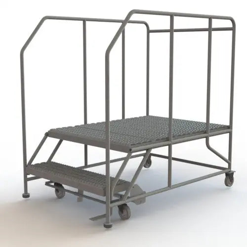 Ballymore Wl 2 Step Steel Work Platform 36 X 48 Grip Rails Ballymore