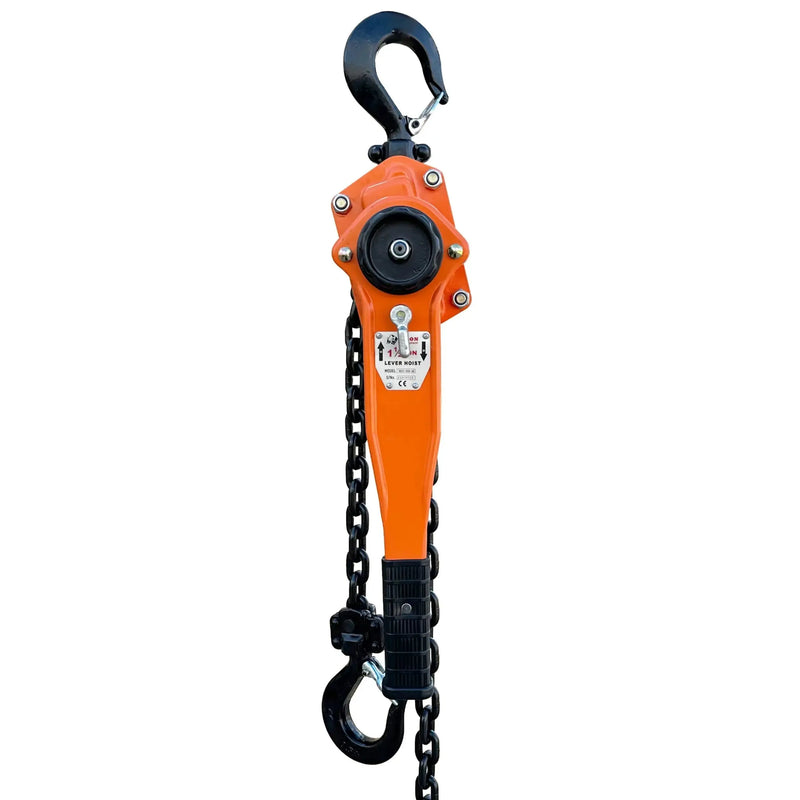Bison Lifting 1 1/2 Ton Lever Hoist (Black Chain) Bison Lifting