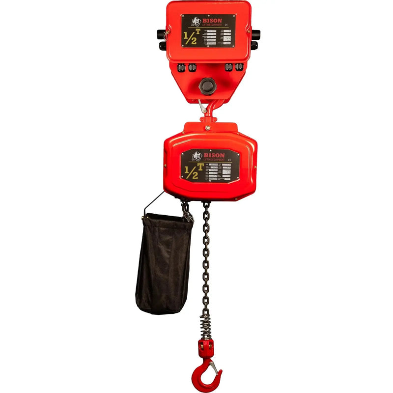 Bison Lifting 1/2 Ton Hoist + Trolley Bison Lifting