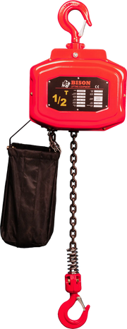Bison Lifting 1/2 Ton Single Phase Hoist Bison Lifting