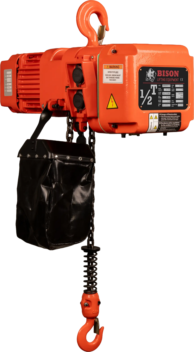 Bison Lifting 1/2 Ton Three Phase Hoist Bison Lifting