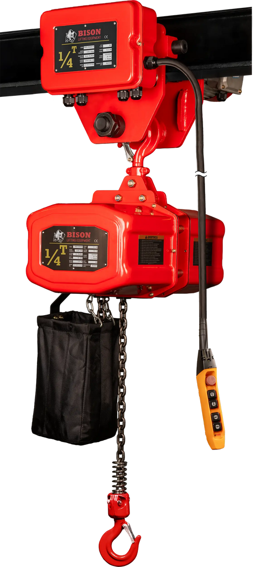 Bison Lifting 1/4 Ton Hoist + Trolley Bison Lifting