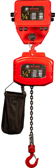 Bison Lifting 1/4 Ton Hoist + Trolley Bison Lifting