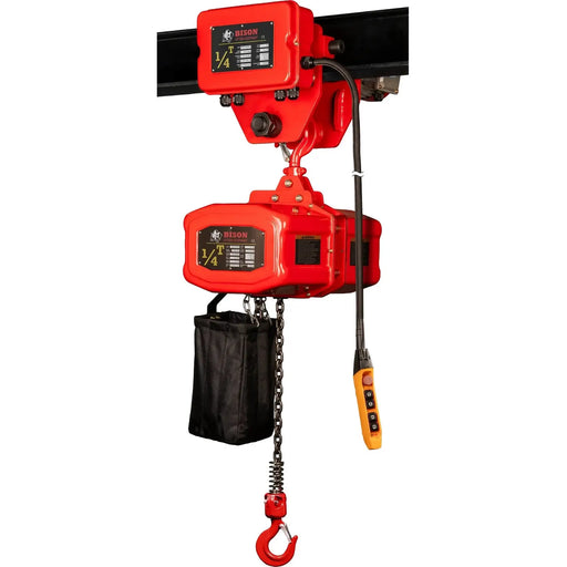 Bison Lifting 1/4 Ton Hoist + Trolley Bison Lifting