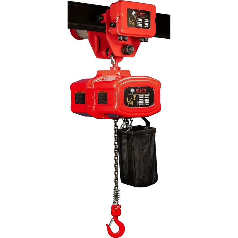 Bison Lifting 1/4 Ton Hoist + Trolley Bison Lifting