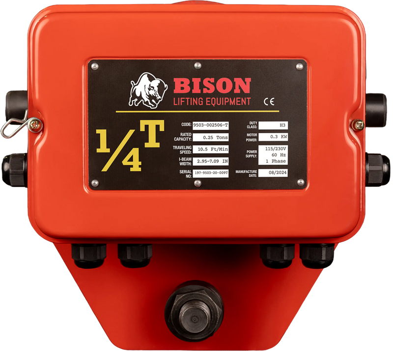 Bison Lifting 1/4 Ton Motorized Trolley Bison Lifting