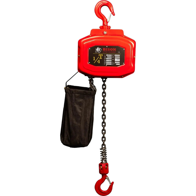 Bison Lifting 1/4 Ton Single Phase Hoist Bison Lifting