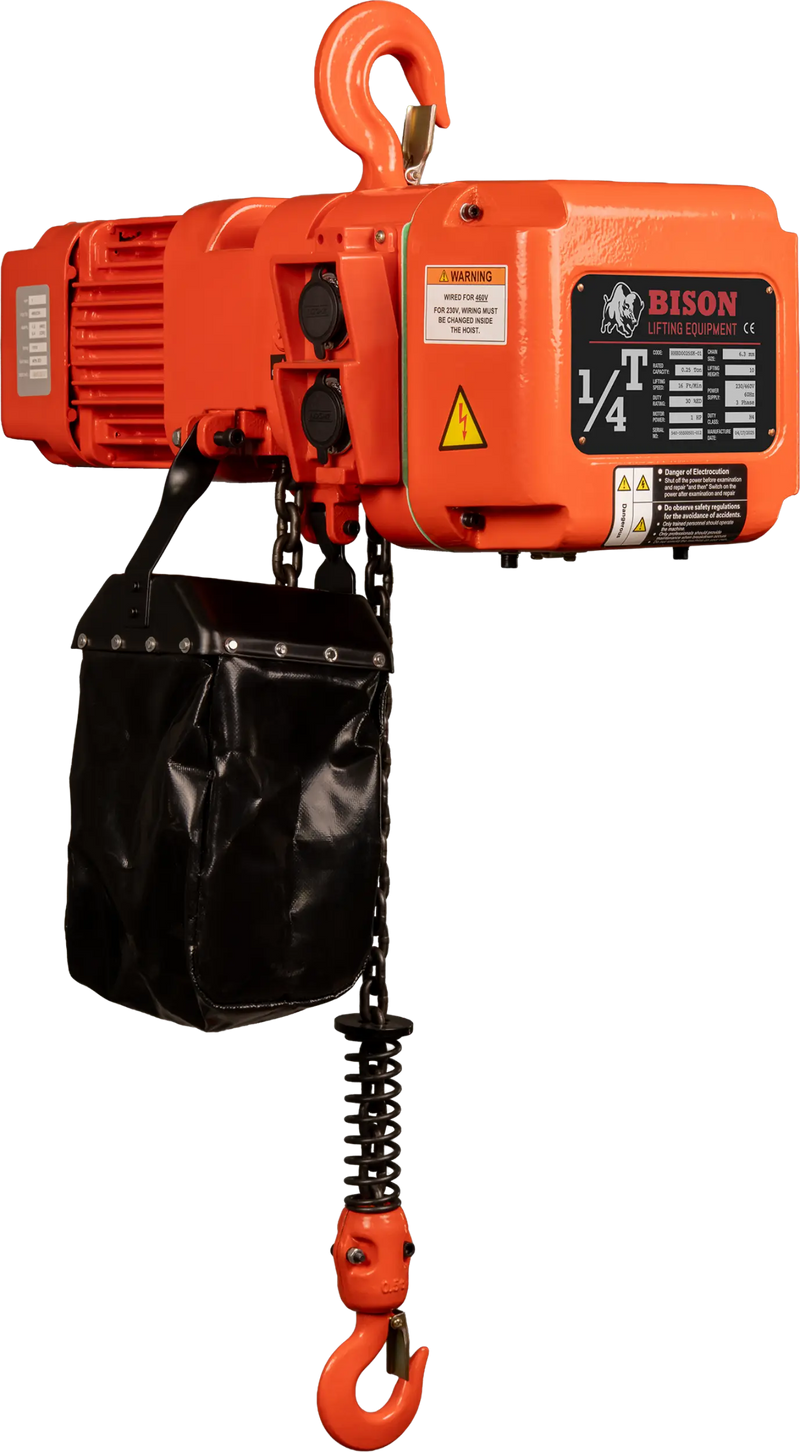 Bison Lifting 1/4 Ton Three Phase Hoist Bison Lifting