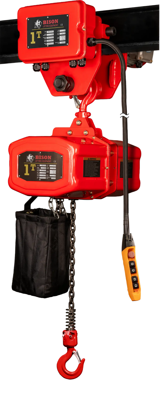 Bison Lifting 1 Ton Hoist + Trolley Bison Lifting