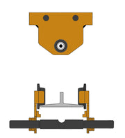 Bison Lifting 1 Ton Push Trolley (ATP) Bison Lifting