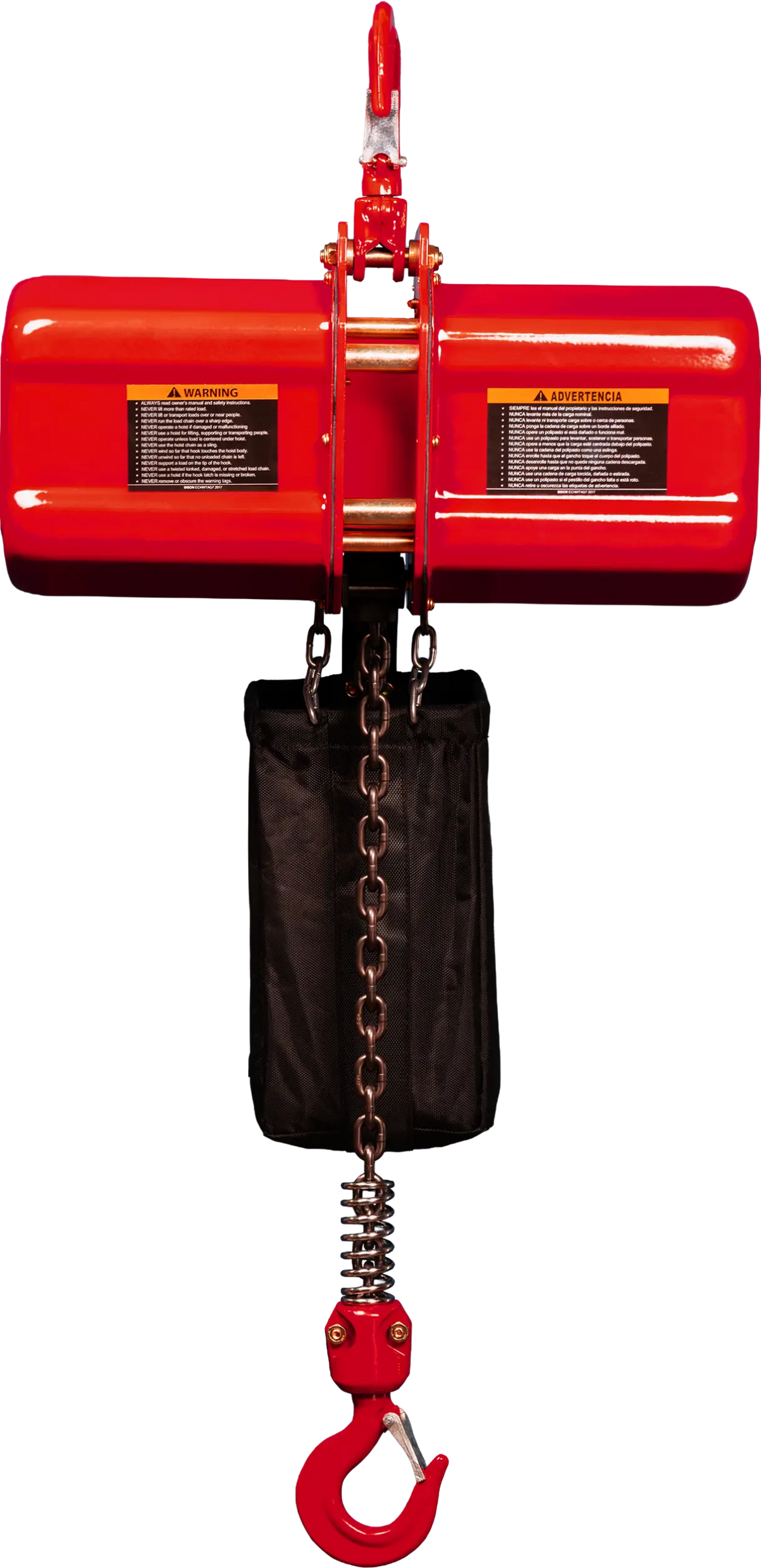Bison Lifting 1 Ton Single Phase Hoist - Vovlift