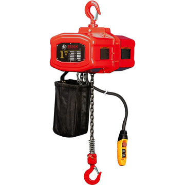 Bison Lifting 1 Ton Single Phase Hoist