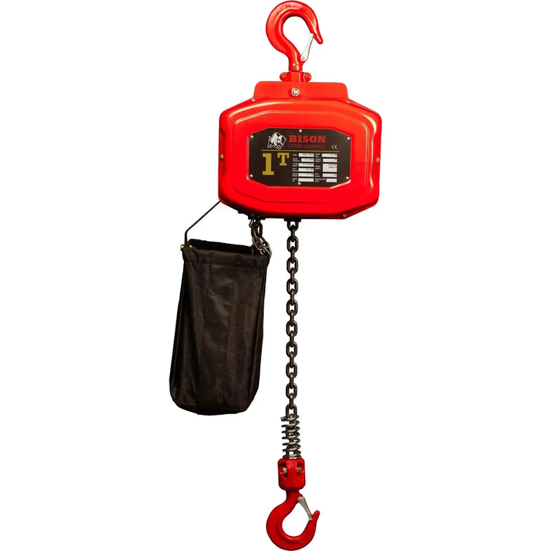 Bison Lifting 1 Ton Single Phase Hoist Bison Lifting