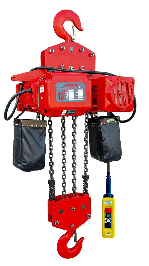 Bison Lifting 10 Ton Three Phase Hoist - Dual Speed Bison Lifting