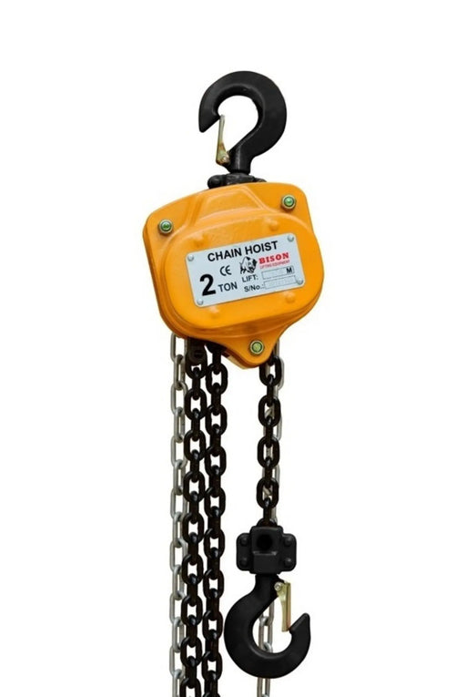 Bison Lifting 2 Ton Chain Hoist (Black Chain) Bison Lifting