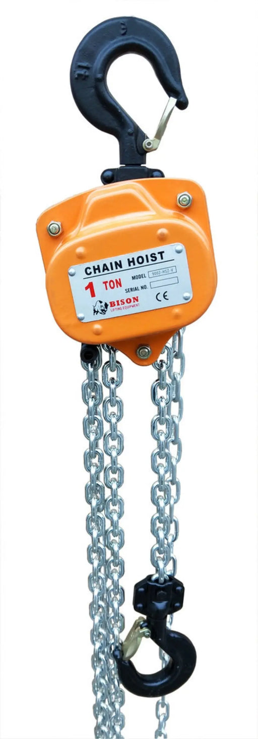 Bison Lifting 2 Ton Chain Hoist (Galv. Chain) Bison Lifting