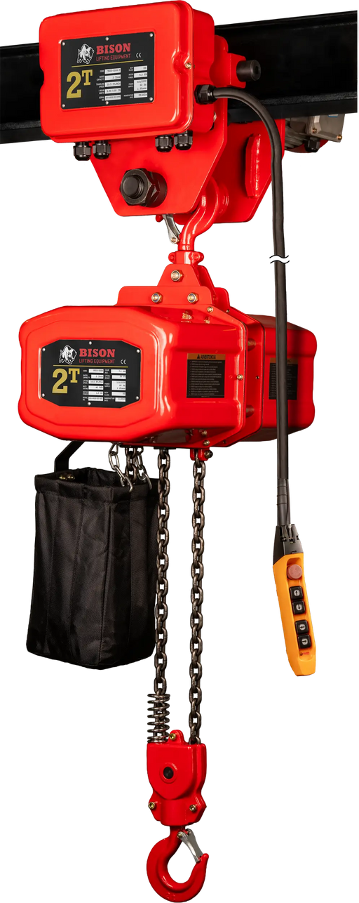 Bison Lifting 2 Ton Hoist + Trolley Bison Lifting
