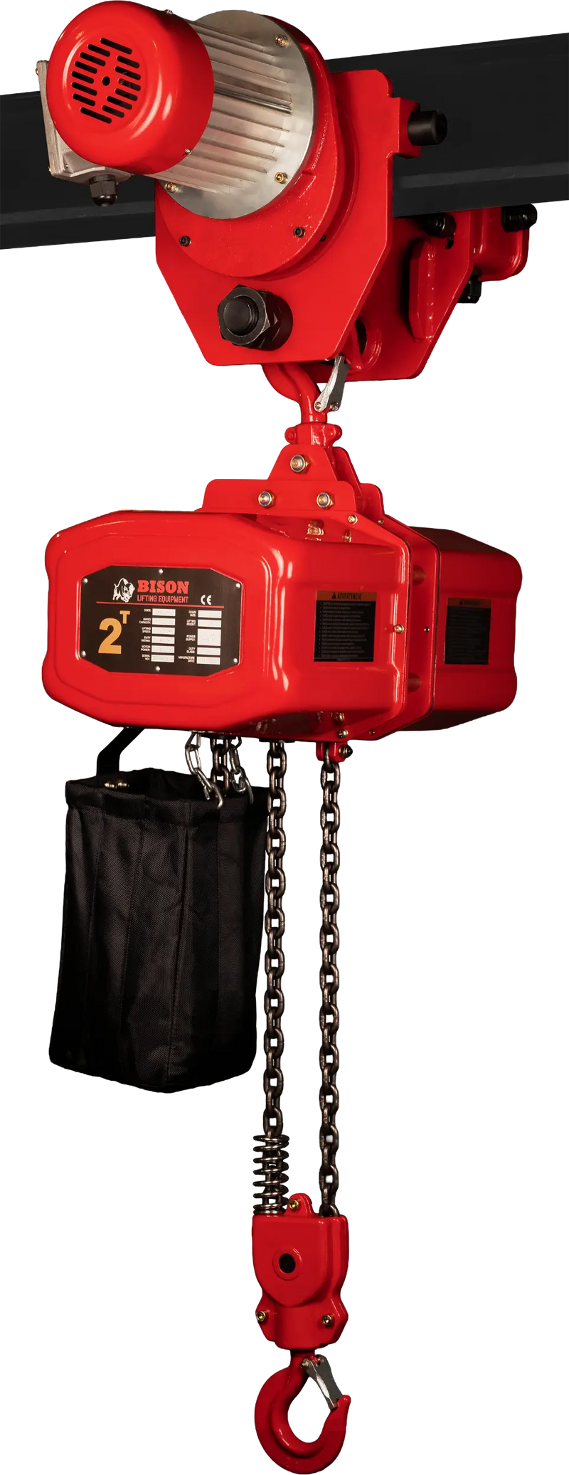 Bison Lifting 2 Ton Hoist + Trolley Bison Lifting