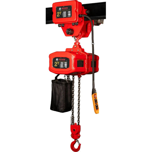 Bison Lifting 2 Ton Hoist + Trolley Bison Lifting