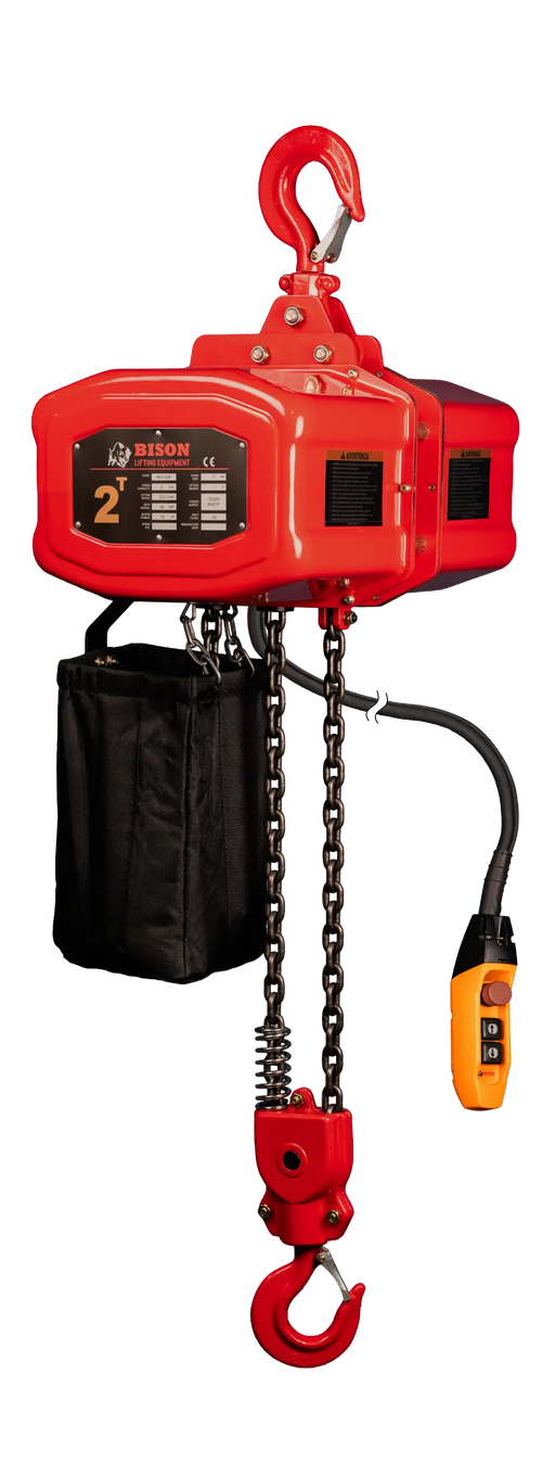 Bison Lifting 2 Ton Single Phase Hoist Bison Lifting