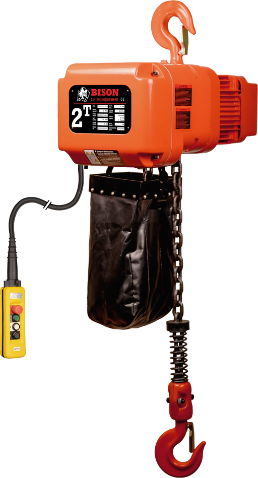 Bison Lifting 2 Ton Three Phase Hoist Bison Lifting