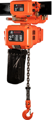 Bison Lifting 2 Ton Three Phase Hoist + Trolley Bison Lifting