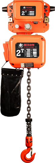 Bison Lifting 2 Ton Three Phase Hoist + Trolley - Dual Speed Bison Lifting