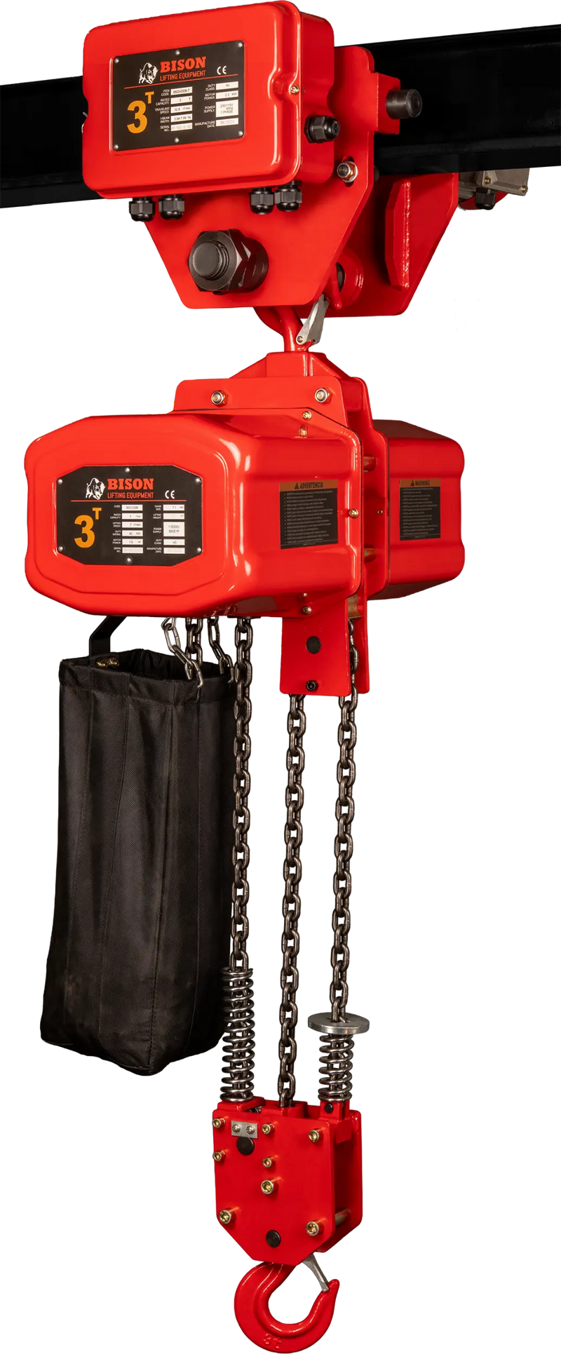 Bison Lifting 3 Ton Hoist + Trolley Bison Lifting