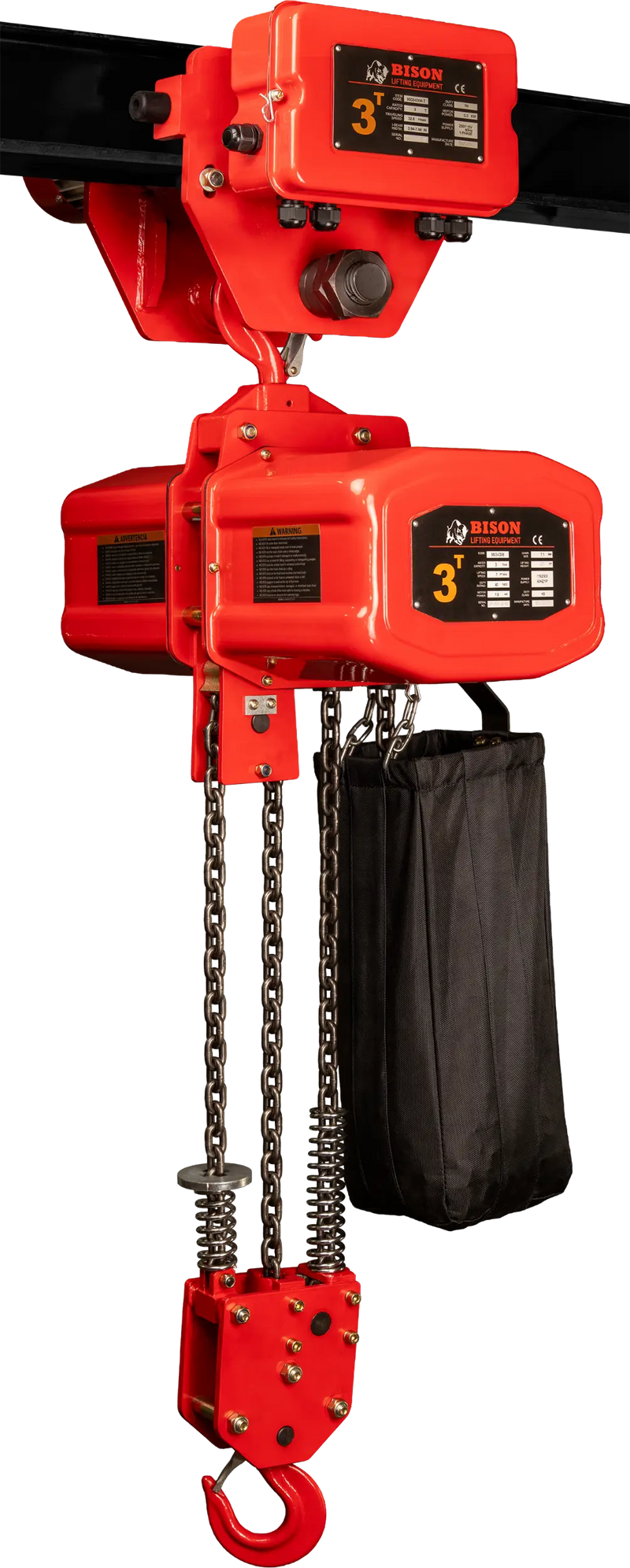 Bison Lifting 3 Ton Hoist + Trolley Bison Lifting