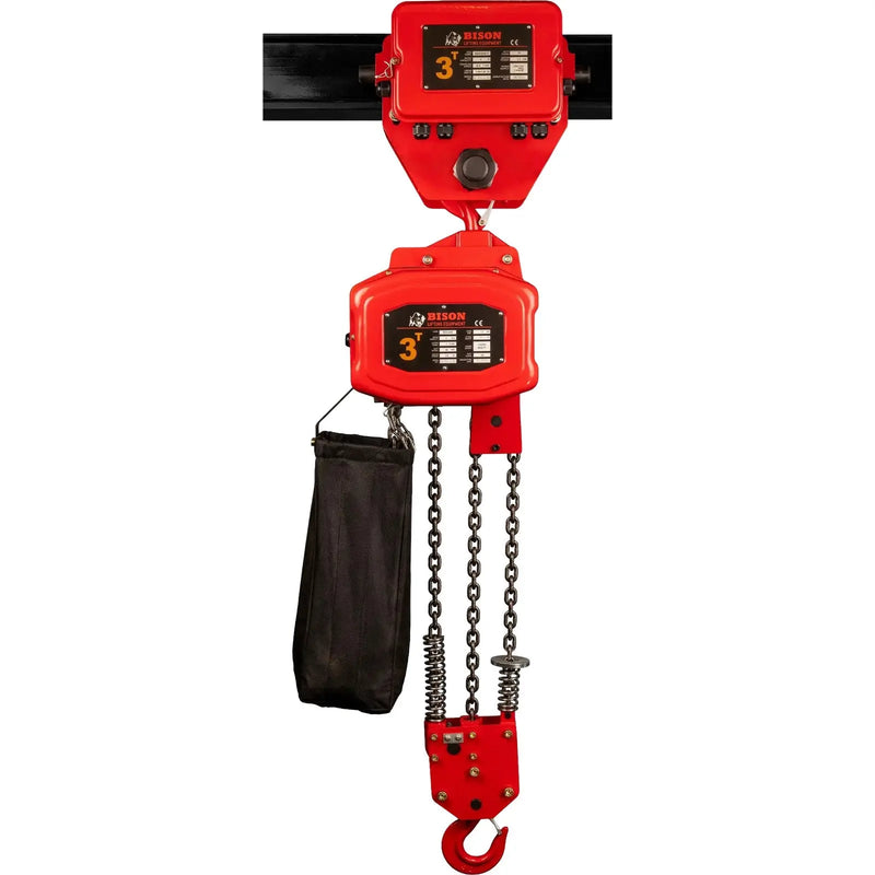 Bison Lifting 3 Ton Hoist + Trolley Bison Lifting