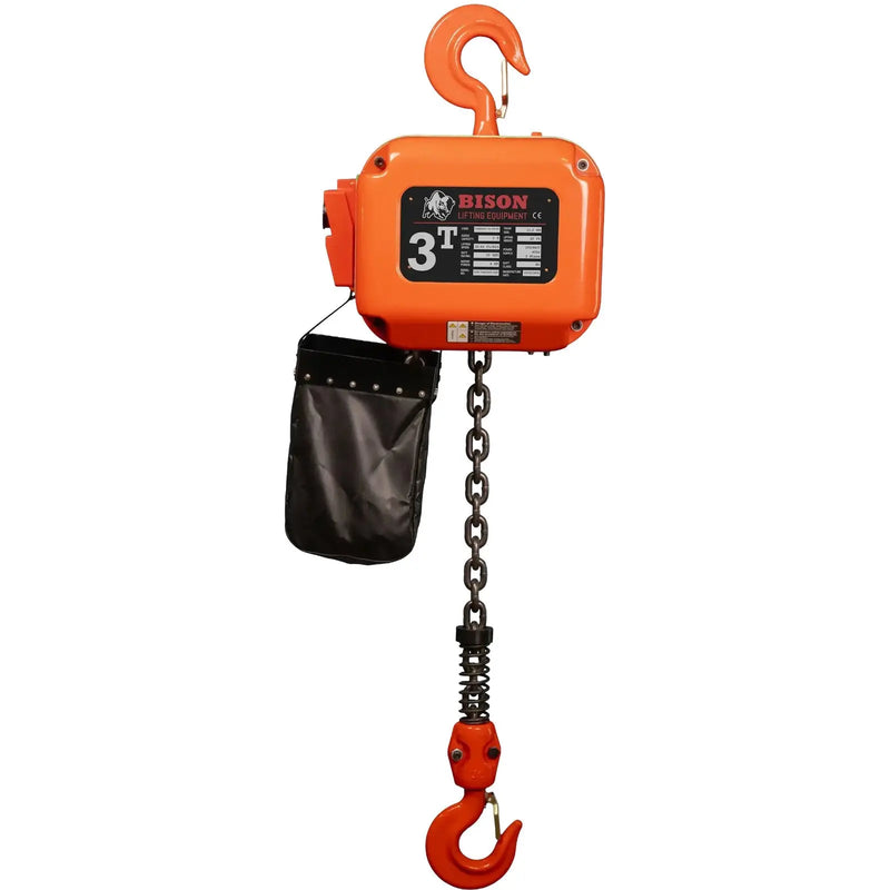 Bison Lifting 3 Ton Three Phase Hoist Bison Lifting