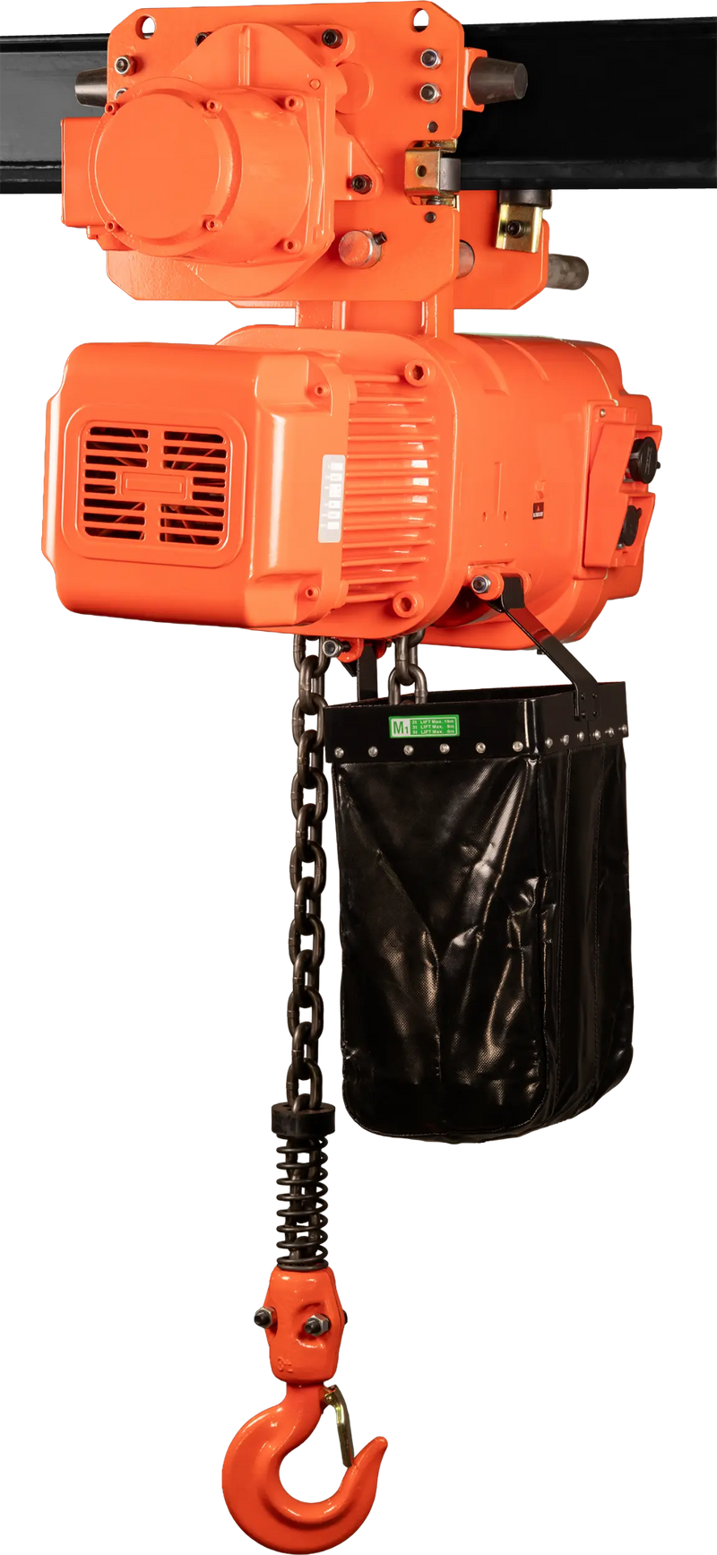 Bison Lifting 3 Ton Three Phase Hoist + Trolley  - Dual Speed Bison Lifting