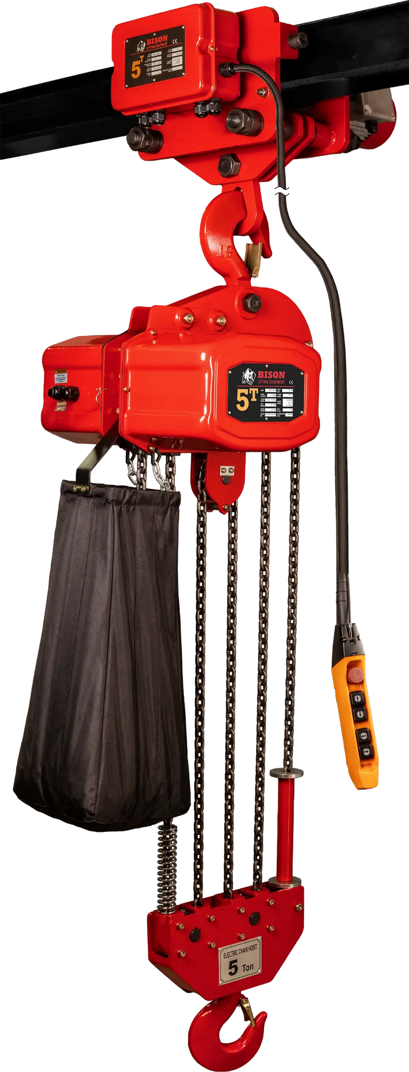 Bison Lifting 5 Ton Hoist + Trolley Bison Lifting