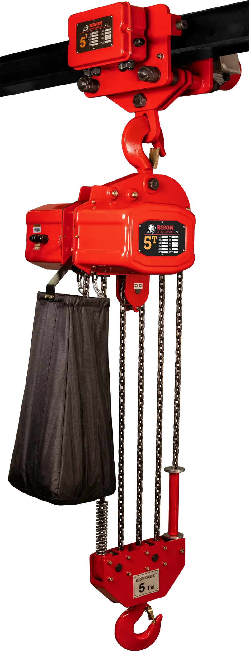 Bison Lifting 5 Ton Hoist + Trolley Bison Lifting