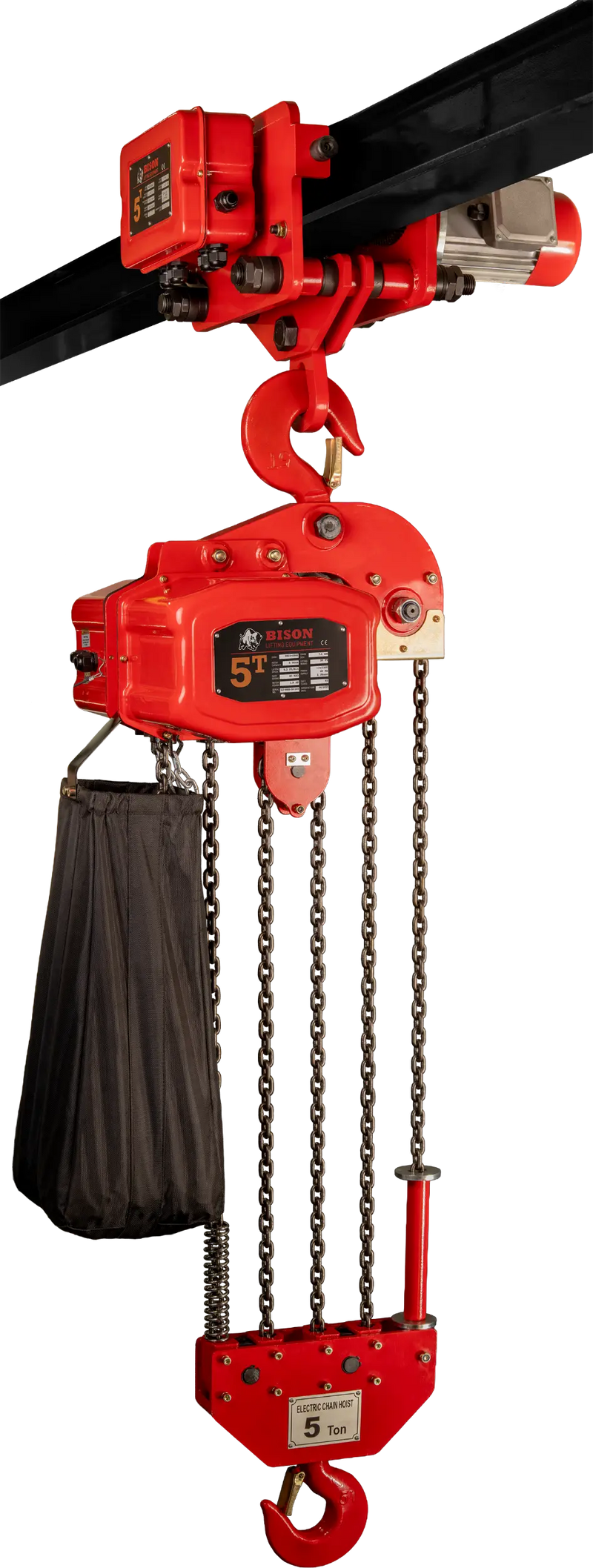 Bison Lifting 5 Ton Hoist + Trolley Bison Lifting