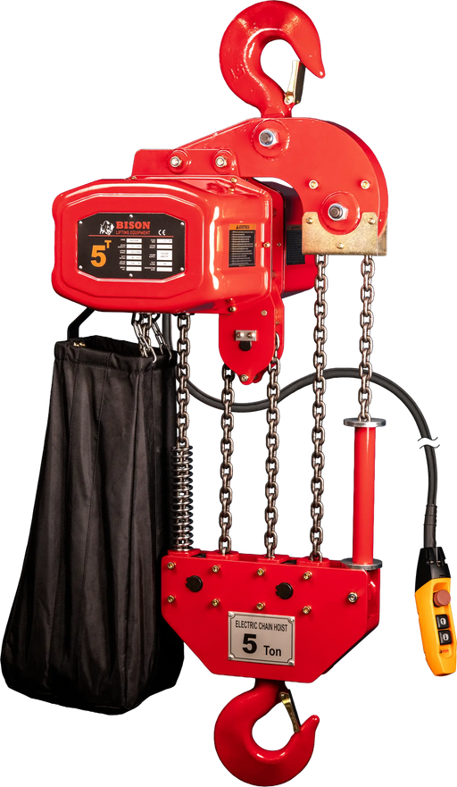 Bison Lifting 5 Ton Single Phase Hoist Bison Lifting