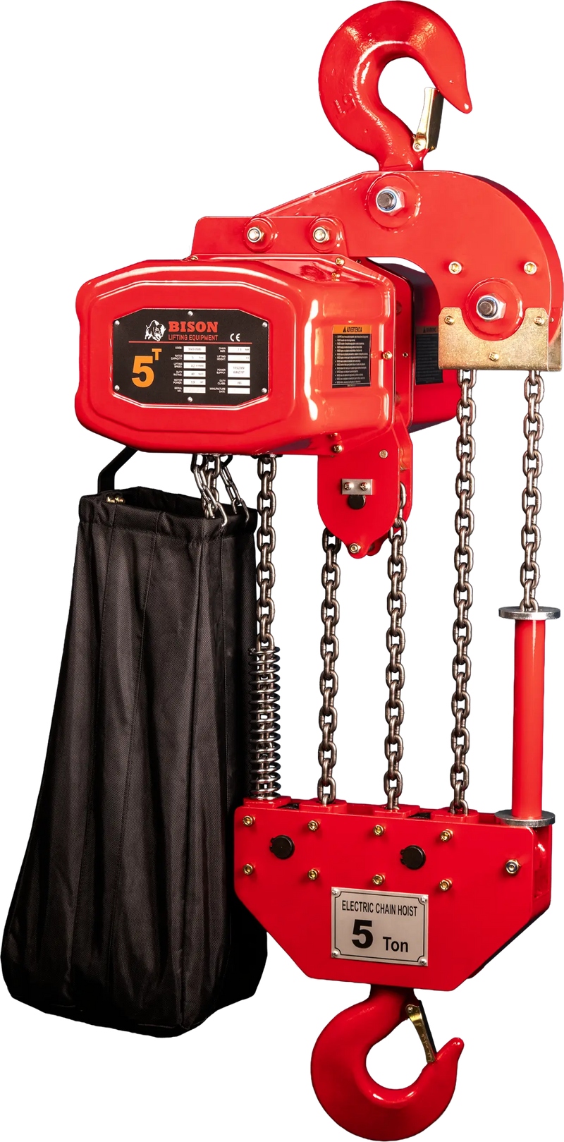 Bison Lifting 5 Ton Single Phase Hoist Bison Lifting
