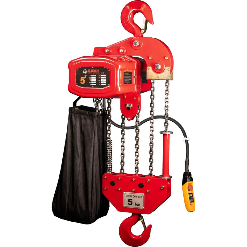 Bison Lifting 5 Ton Single Phase Hoist Bison Lifting