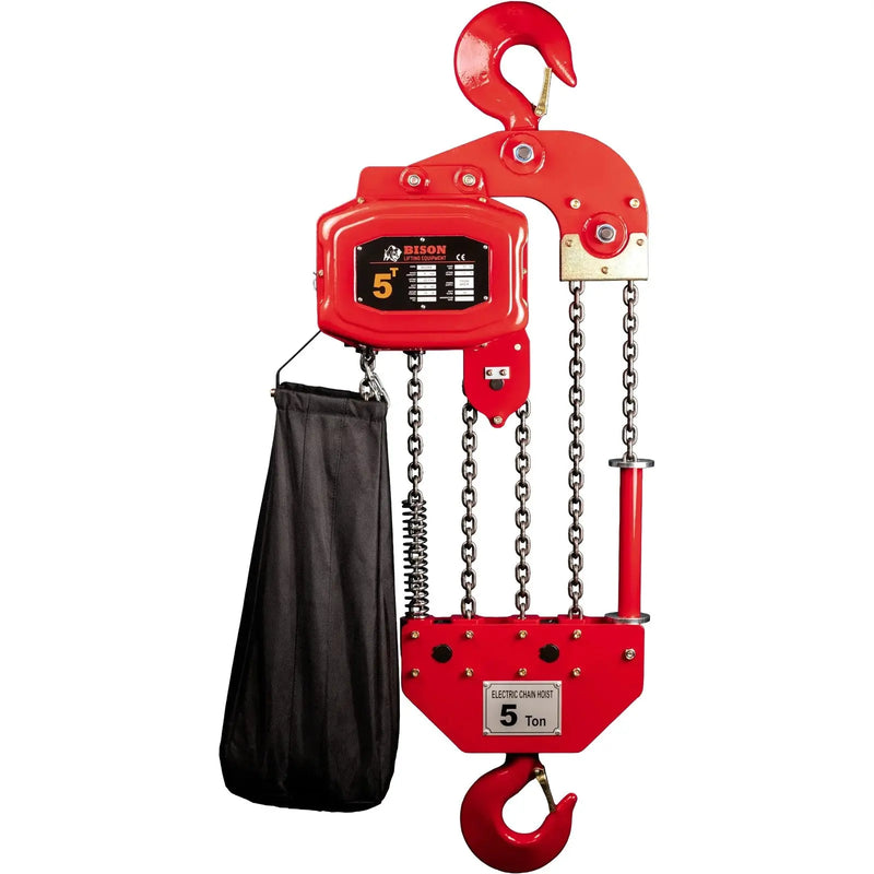 Bison Lifting 5 Ton Single Phase Hoist Bison Lifting