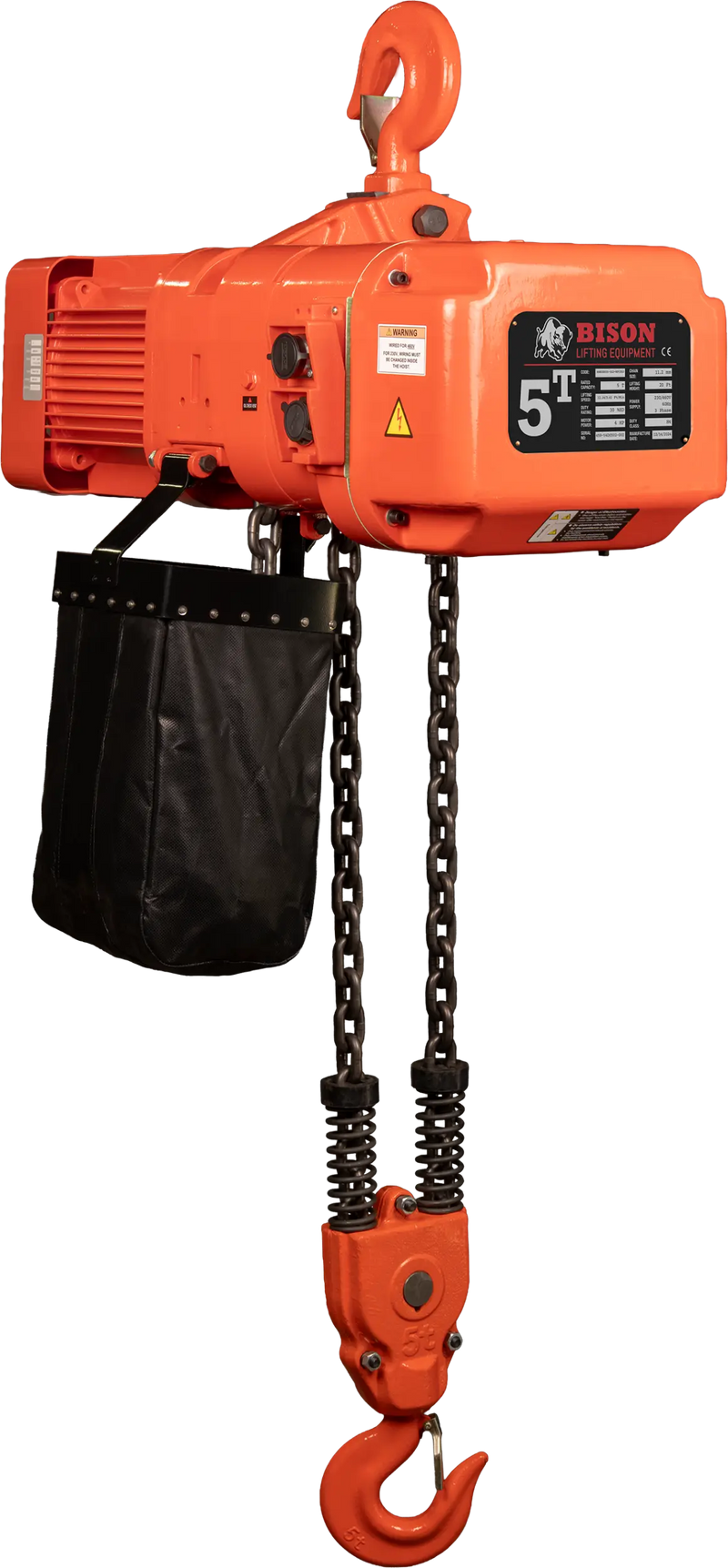 Bison Lifting 5 Ton Three Phase Hoist Bison Lifting