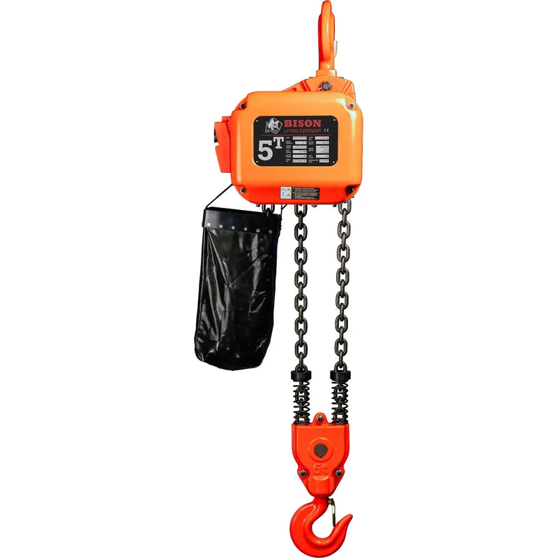 Bison Lifting 5 Ton Three Phase Hoist - Dual Speed Bison Lifting