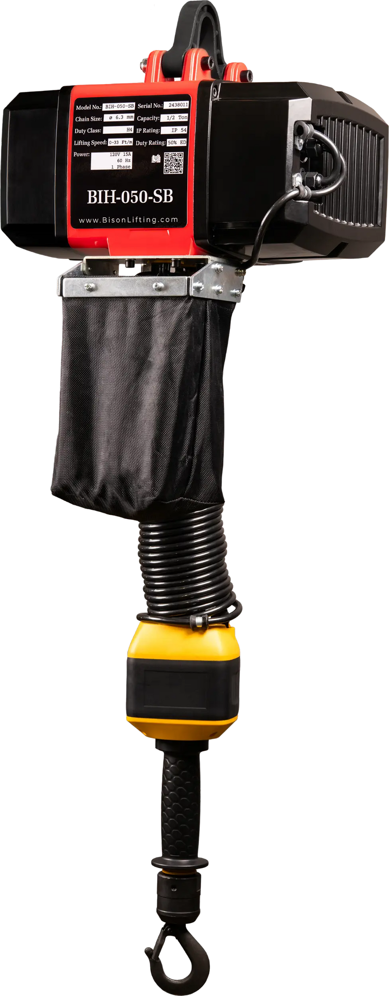 Bison Lifting BIH Series Electric Chain Hoist - 1/2 Ton Bison Lifting
